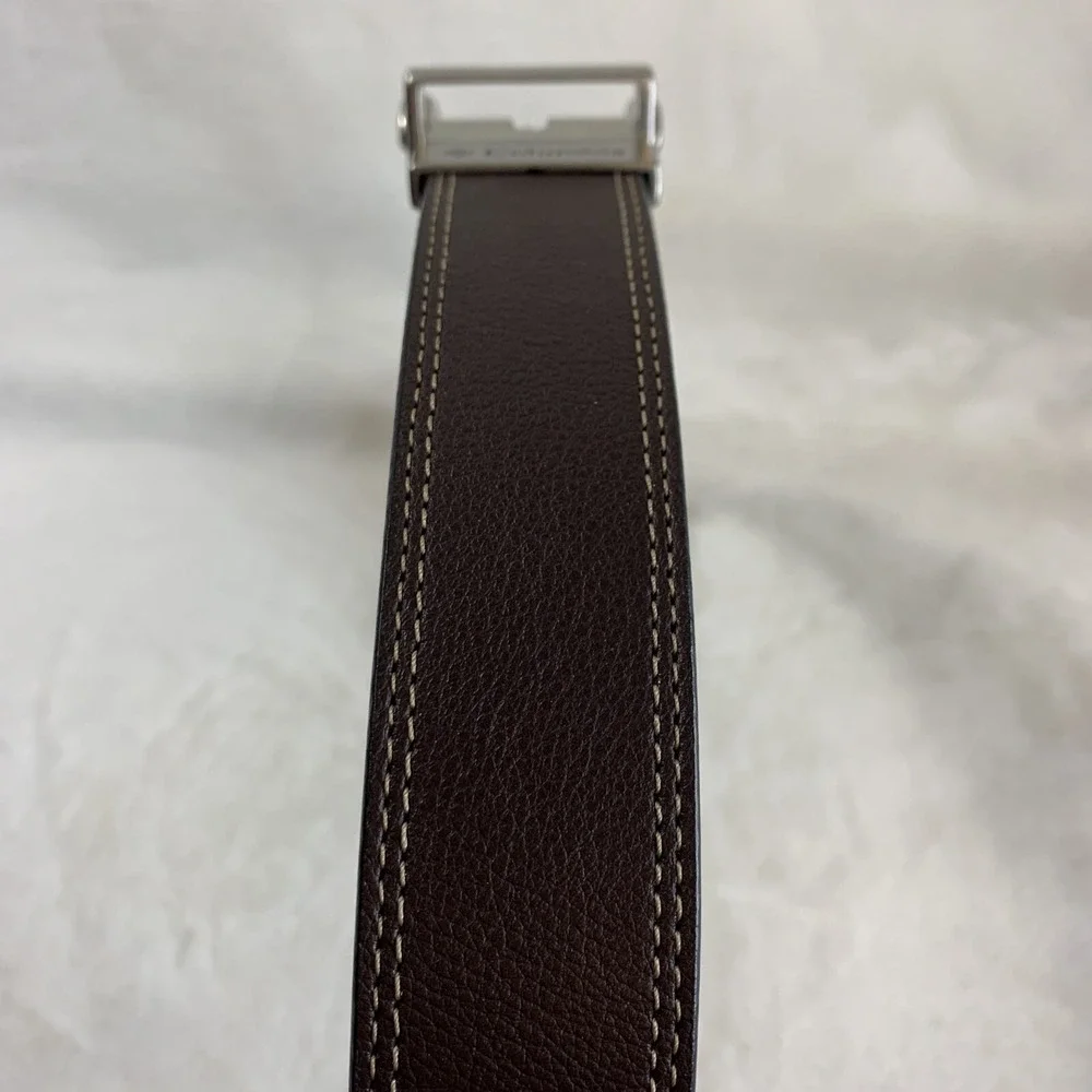 Columbia‎ Sportswear Men's Brown Genuine Leather Belt Size L 40/100 Adjustable